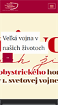 Mobile Screenshot of muzeumsnp.sk